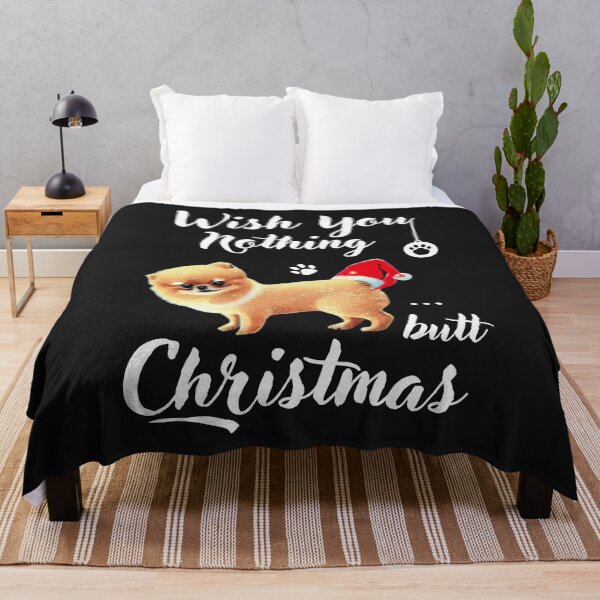 Item preview, Funny Christmas with Cute Fluffy Pomeranian Dog Puppy designed and sold by FociCreate.