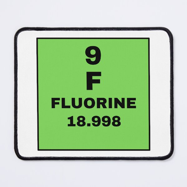 Item preview, Periodic Table Of Elements - 9 (F) Fluorine designed and sold by ArtsyCity.