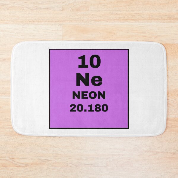 Item preview, Periodic Table Of Elements - 10 (Ne) Neon designed and sold by ArtsyCity.