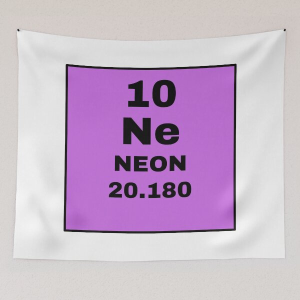 Item preview, Periodic Table Of Elements - 10 (Ne) Neon designed and sold by ArtsyCity.