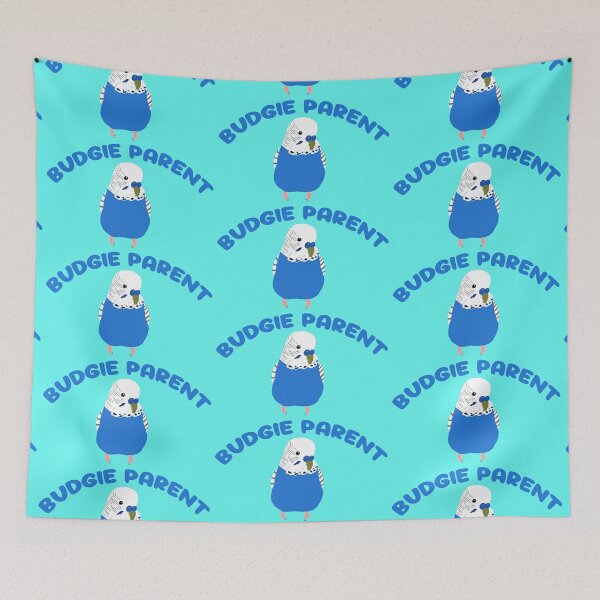 Item preview, Budgie Parent Blue Version designed and sold by TiffinByLK.
