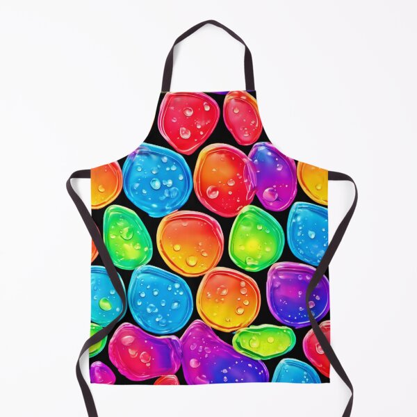 Item preview, Colorful Cartoon Rain Droplets Art designed and sold by Health And Fitness Posts e-Store.