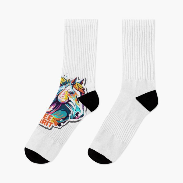 Item preview, Abstract Bronco 'Free Spirit' Art designed and sold by NiftyWrx.