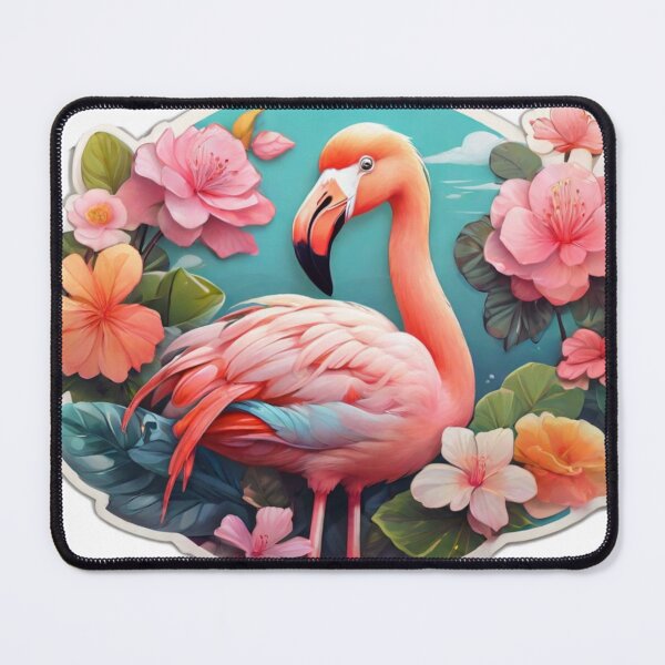 Item preview, Spring Flamingo Blossoms designed and sold by NeatThingLover.