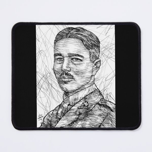 Item preview, WILFRED OWEN ink portrait designed and sold by lautir.