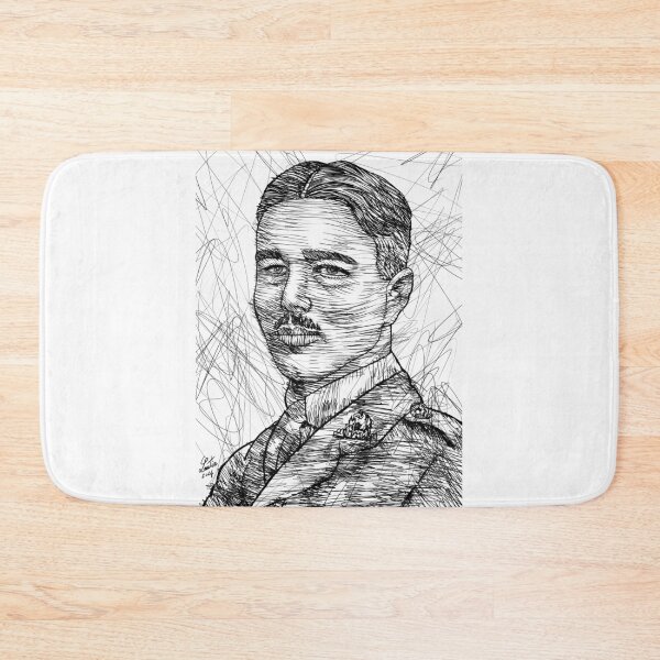Item preview, WILFRED OWEN ink portrait designed and sold by lautir.