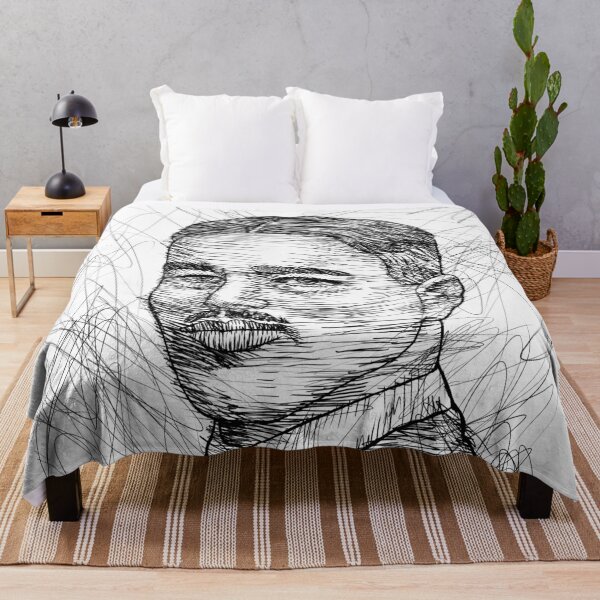 Item preview, WILFRED OWEN ink portrait designed and sold by lautir.