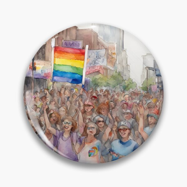 Item preview, pride in the city - A Watercolour LGBTQ+ Celebration designed and sold by jessicaleah15.