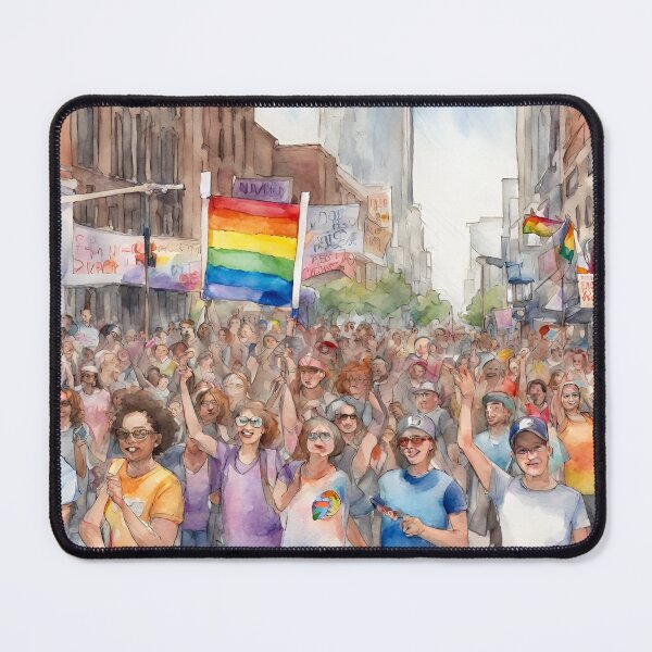 Item preview, pride in the city - A Watercolour LGBTQ+ Celebration designed and sold by jessicaleah15.