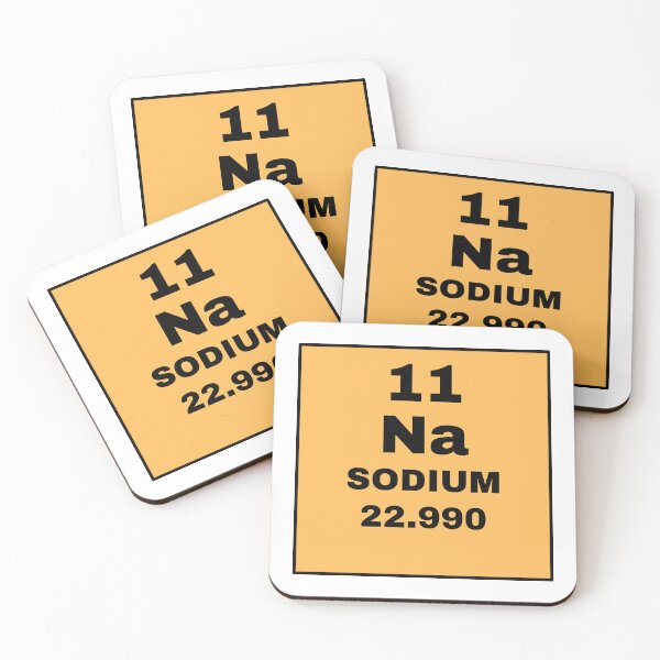 Item preview, Periodic Table Of Elements - 11 (Na) Sodium designed and sold by ArtsyCity.