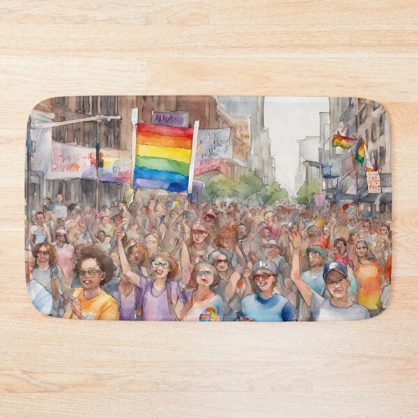 Item preview, pride in the city - A Watercolour LGBTQ+ Celebration designed and sold by jessicaleah15.