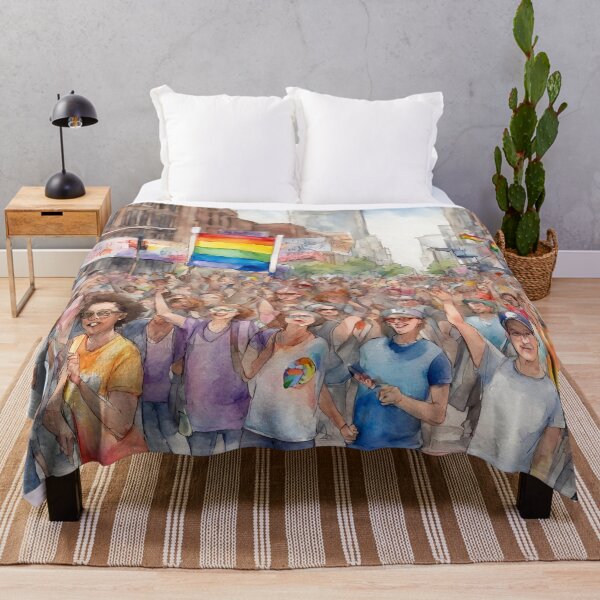 Item preview, pride in the city - A Watercolour LGBTQ+ Celebration designed and sold by jessicaleah15.