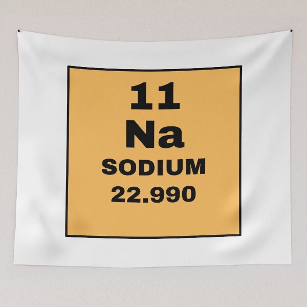 Item preview, Periodic Table Of Elements - 11 (Na) Sodium designed and sold by ArtsyCity.