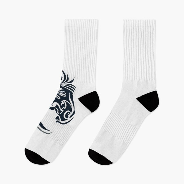 Item preview, Minimalist Bronco with Tribal Markings designed and sold by NiftyWrx.