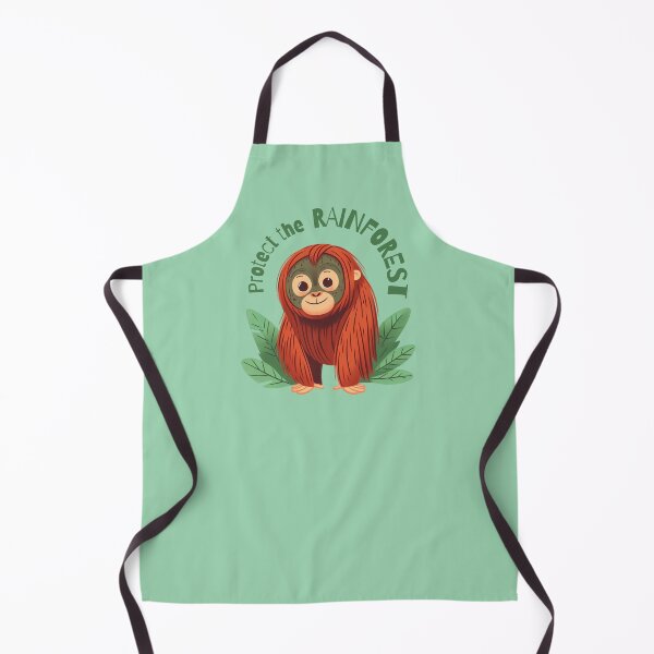 Item preview, Protect the rainforest - Baby Orangutan designed and sold by PrintSoulDesign.