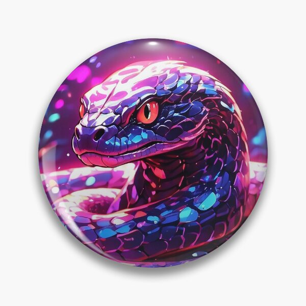 Item preview, Vibrant Cobra Snake designed and sold by LevCreates.