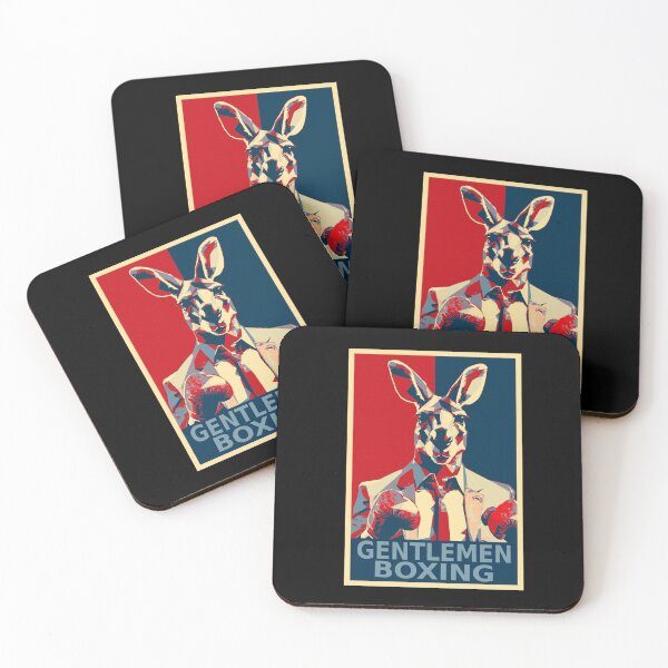 Item preview, Gentlemen Boxing Kangaroo HOPE designed and sold by TrueArtsStore.