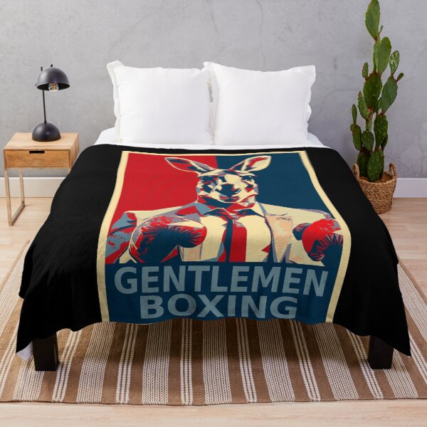 Item preview, Gentlemen Boxing Kangaroo HOPE designed and sold by TrueArtsStore.