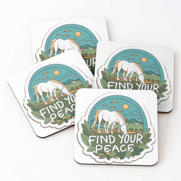Item preview, Serene Bronco Grazing - Find Your Peace designed and sold by NiftyWrx.