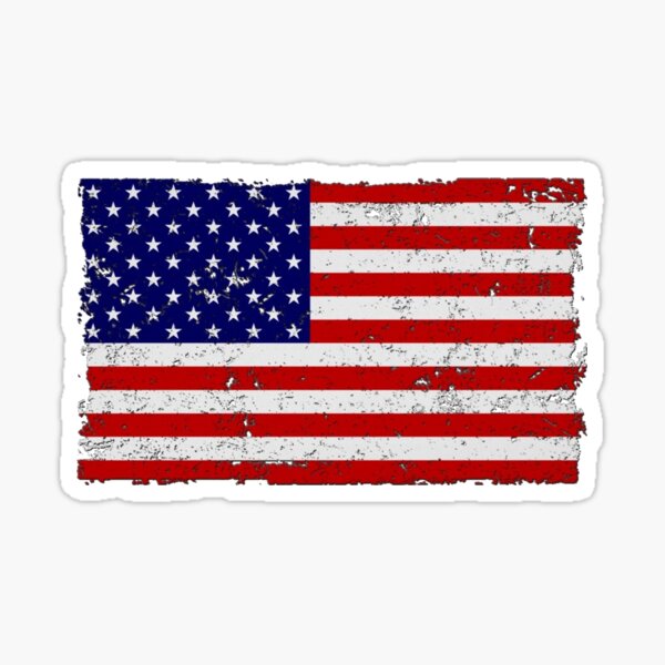 Item preview, 4th of July Gifts - American Flag - Distressed Faded United States of America Flags - Patriotic Independence Day Decorations of Old Glory The Star Spangled Banner designed and sold by merkraht.