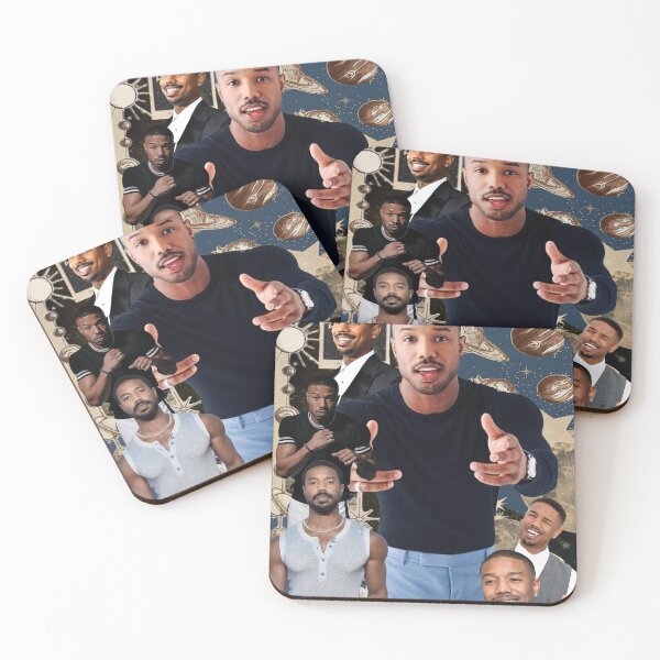 Item preview, Micheal B Jordan collage designed and sold by Buubuuu.