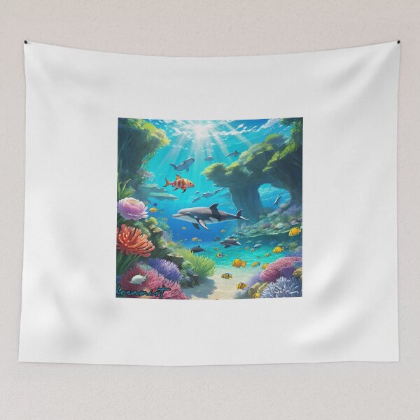 Item preview, Clear whater Garden  designed and sold by DreamistStore.