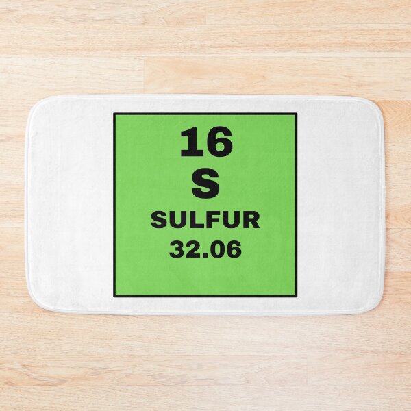 Item preview, Periodic Table Of Elements - 16 (S) Sulfur designed and sold by ArtsyCity.