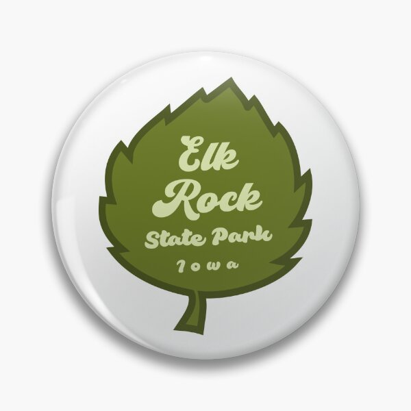 Item preview, Elk Rock State Park Iowa Leaf designed and sold by bivenart.