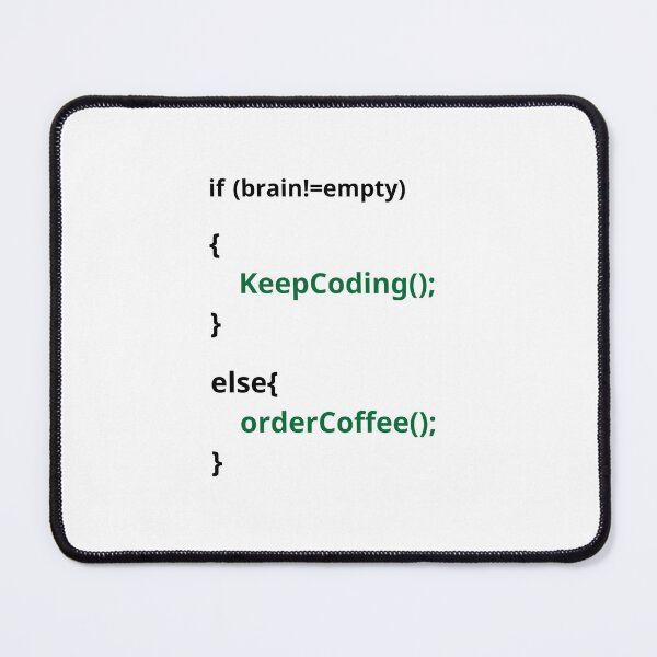Item preview, Coding and coffee designed and sold by MarElfArtelier.