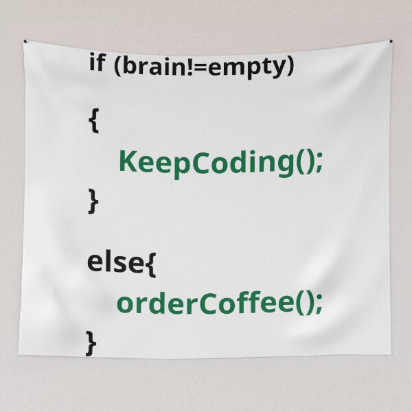 Item preview, Coding and coffee designed and sold by MarElfArtelier.