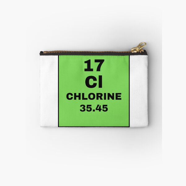 Item preview, Periodic Table Of Elements - 17 (Cl) Chlorine designed and sold by ArtsyCity.