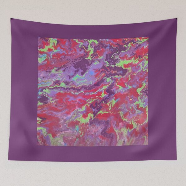 Aperçu de l'œuvre Vibration violette créée et vendue par RemlabStudios.