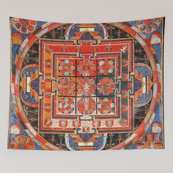 Item preview, Mandala 186 Vairochana Buddha Trailokyavijaya Tattvasamgraha Tantra designed and sold by GuyBlank.