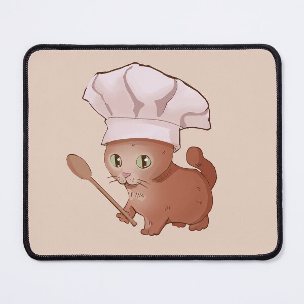 Item preview, Kitten with chef hat and ladle meme designed and sold by Asutip.