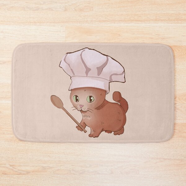 Item preview, Kitten with chef hat and ladle meme designed and sold by Asutip.