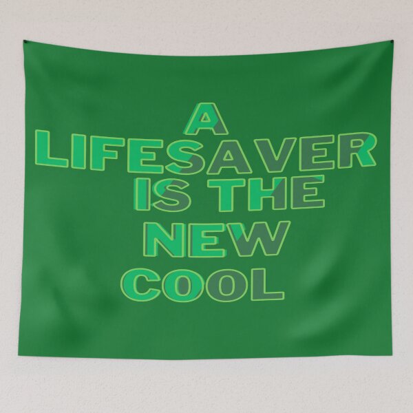 Item preview, A Lifesaver is the new Cool|Green Day| April 7| Save A Life Donor designed and sold by InspiredCreatives.