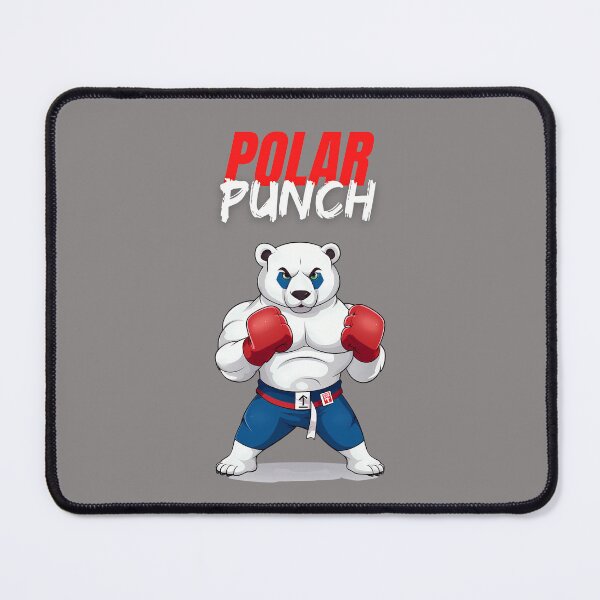 Item preview, Polar Punch: The Muay Thai Warrior Bear designed and sold by NatureStyle555.