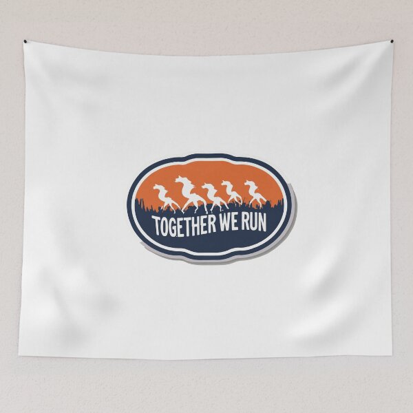 Item preview, Together We Run - Bronco Herd Silhouette designed and sold by NiftyWrx.