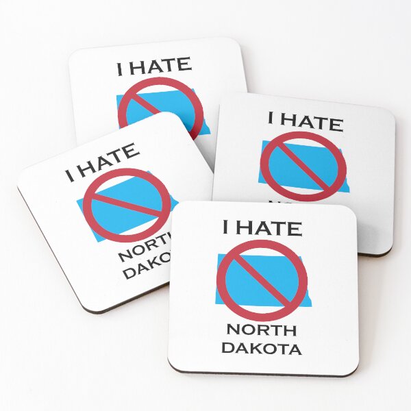 Item preview, I HATE NORTH DAKOTA designed and sold by AlexIsOffline.