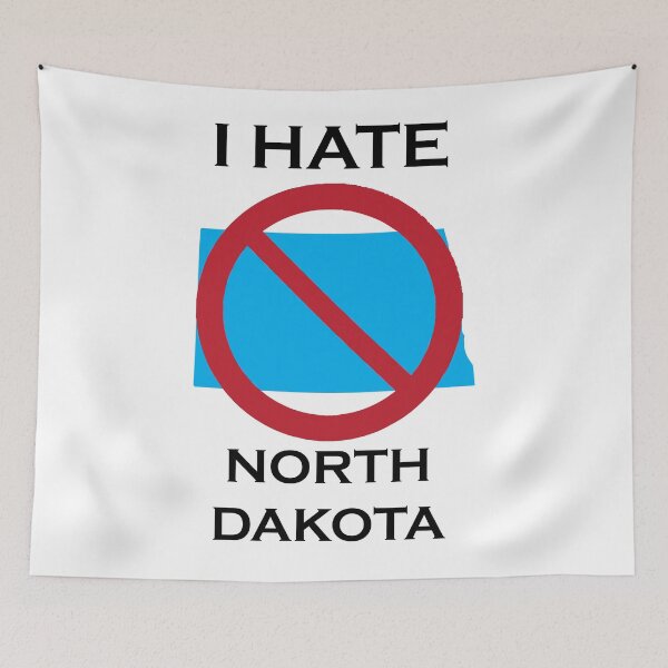 Item preview, I HATE NORTH DAKOTA designed and sold by AlexIsOffline.
