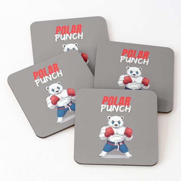 Item preview, Polar Punch: The Muay Thai Warrior Bear designed and sold by NatureStyle555.