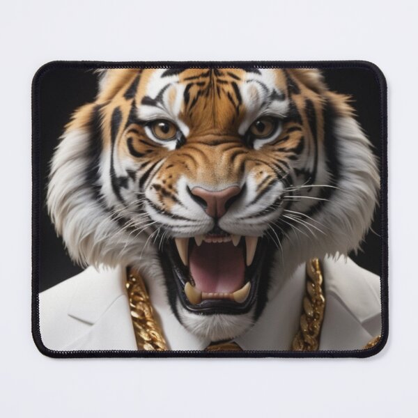 Item preview, Tiger in White Suit designed and sold by Lazoni.