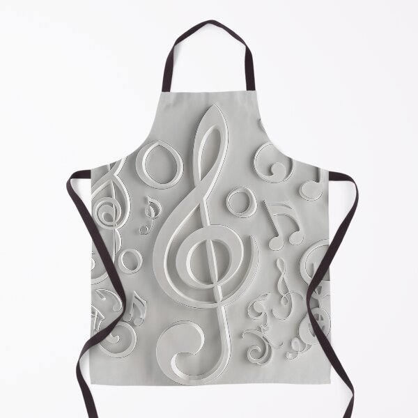 Item preview, 3-Dimensional music note collage print designed and sold by dcrc.