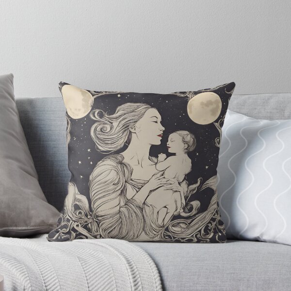 Item preview, Love's Lunar Embrace: A Captivating Collection of Love, Mother, and Moon-Inspired Designs designed and sold by Neeanee.