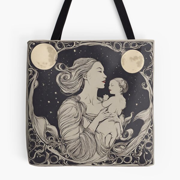Item preview, Love's Lunar Embrace: A Captivating Collection of Love, Mother, and Moon-Inspired Designs designed and sold by Neeanee.