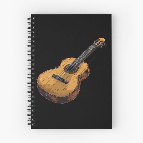 Item preview, ilustraciones de dibujo de guitarra clásica designed and sold by gut2000.