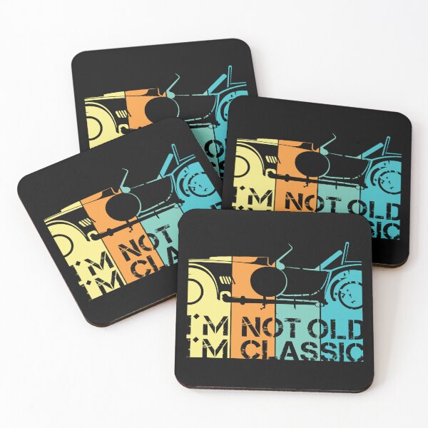 Item preview, i´m not old i´m classic - retro car birthday design - retro colors designed and sold by AndreMi.