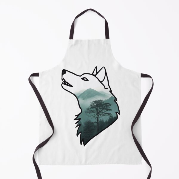 Item preview, Wolf outline designed and sold by Tajdi.