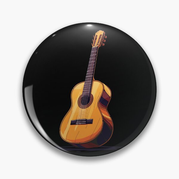 Item preview, classical guitar drawing artwork designed and sold by gut2000.
