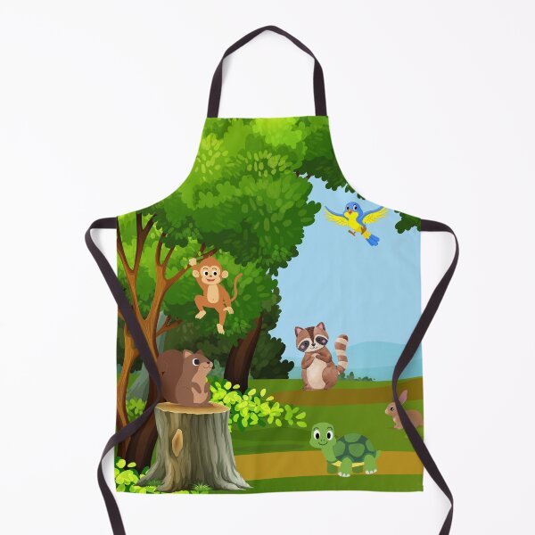 Item preview, Cute Animals in the Forest designed and sold by tomorrowsart.